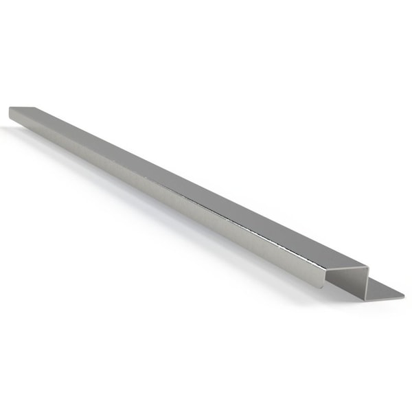 Dripping Shield, 1 in. H x 30 in. W x 3 in. L, Stainless Steel
